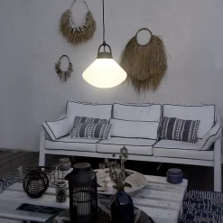 Xanlite - Suspension Extérieur Culot E27 IP44 Acier et Polyéthylène Câble 5m - SDE01IP44