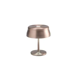 Zafferano Sister Light Mini lampe de table LED Wi-Fi connectée cuivrée rechargeable dimmable 2200-2700-3000-4000K 3,2W h17cm