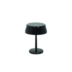 Zafferano Sister Light Mini lampe de table LED Wi-Fi connectée noir nacré rechargeable dimmable 2200-2700-3000-4000K 3,2W h17cm