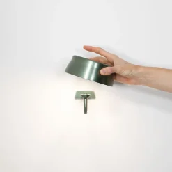 Zafferano SISTER LIGHT Wi-fi wall Applique intelligente Cuivre rechargeable et dimmable