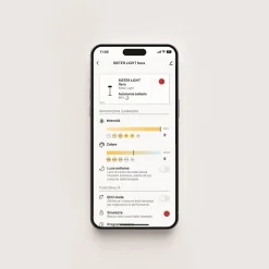 Zafferano SISTER LIGHT Wi-fi wall Applique intelligente Cuivre rechargeable et dimmable