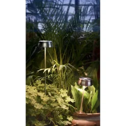 Zafferano SISTER LIGHT Wi-fi piquet Lampadaire intelligent Blanc Perle rechargeable et dimmable