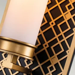 Ziggy Applique Murale 1 Lumière - Laqué Or