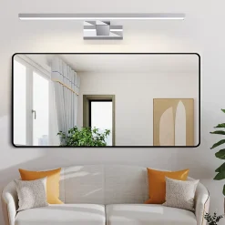 ZMH Applique Murale De Salle De Bain Dorée à LED Pour Miroir