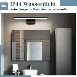 ZMH Applique Murale LED Pour Salle De Bain 60 Cm 8 W