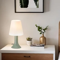 ZMH Lampe à Poser Avec Câble - E14 Lampe De Table Lot De 2 Petite Lampe De Salon Table De Chevet