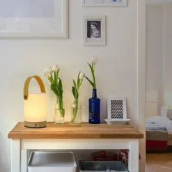 ZMH Lampe à Poser De Bureau LED - Lampe De Chevet Touch LED Dimmable Wireless