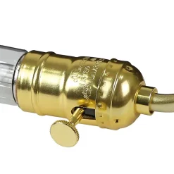 ZMH Lampe à Poser De Chevet Moderne - Lampe De Table Noire E27 Rétro Design Avec Ampoule