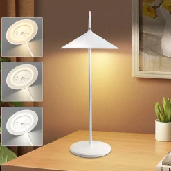 ZMH Lampe à Poser De Table LED Intensité Variable Table D'extérieur Moderne Pour Jardin