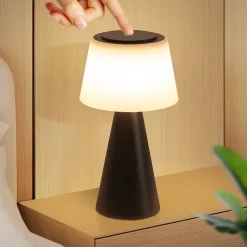 ZMH Lampe à Poser LED Sans Fil 3600 Mah à Intensité Variable - Lampe De Salon Moderne à Piles