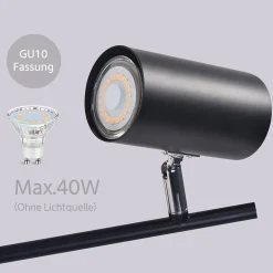ZMH Lampe De Bureau LED Gu10 Métal Pour Bureau