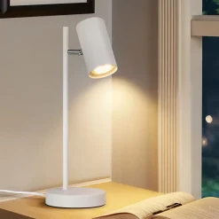 ZMH Lampe De Bureau LED Gu10 Métal, Pour Bureau Ou Salon