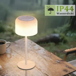 ZMH Lampe De Bureau Tactile à Intensité Variable LED 1.9w 3000k - 6500k Moderne Design