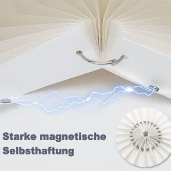 ZMH Lampe De Chevet Vintage Blanche Abat jour En Papier Pour Salon Ampoule Non Incluse