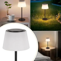 ZMH Lampe De Table LED Tactile à Intensité Variable Table Moderne Avec Batterie