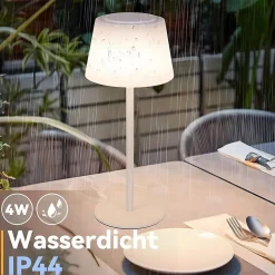 ZMH Lampe De Table LED Tactile à Intensité Variable Table Moderne Avec Batterie