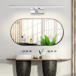 ZMH Lampe LED Pour Bad Chrom 12w 4000k 60cm