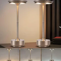 ZMH Lot De 2 Lampe De Table LED Intensité Variabl Pour Rebord De Fenêtre Salon