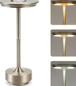 ZMH Lot De 2 Lampe De Table LED Intensité Variabl Pour Rebord De Fenêtre Salon