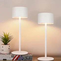 ZMH Lot De 2 Lampes De Table Tactile à Intensité Variable Avec 3 Température