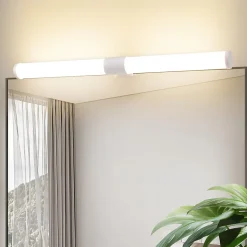 ZMH Miroir Lumineux LED Blanc Moderne 40 Cm 6 W