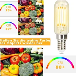 ZMH Ampoule LED Edison LED Vintage T25 2700k