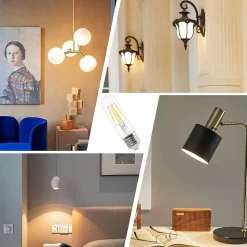 ZMH Ampoules LED Ampoules LED Vintage