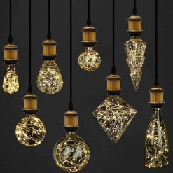 ZMH Ampoules LED E27 Ampoules LED Vintage 3W Pour Couloir