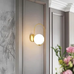 ZMH Applique Design Moderne G9 Gold