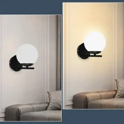 ZMH Applique E27 IP20 Métal Design Moderne pour couloir