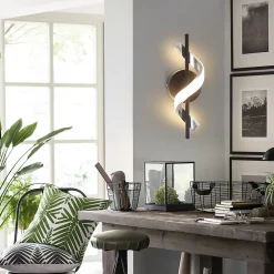 ZMH Applique LED Design Moderne Applique Blanc Chaud 3000 K