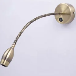 ZMH Applique LED Lampes De Lecture Liseuse 3w 3000k Blanc Chaud 360 degrés Lit Lumière Flexible