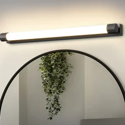 ZMH Applique LED Noir Pour Miroir De Salle De Bain 10w 3000k Ip44