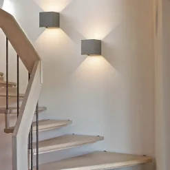 ZMH Applique Murale LED Intérieure Lampe De Couloir Intérieure Applique Extérieure Étanche