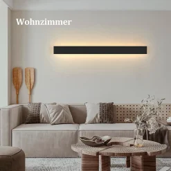 ZMH Applique Murale LED Ip54 Villa Applique Extérieure En Acrylique