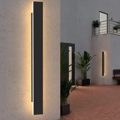 ZMH Applique Murale LED Ip54 Villa Applique Extérieure En Acrylique