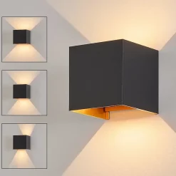 ZMH Applique Murale LED Intérieur Applique Murale 5w Ip65 Extérieur Blanc Chaud Mur Couloir