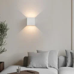 ZMH Applique Murale LED Spots Muraux D'extérieur 5w Blanc Chaud Cage D'escalier