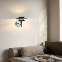 ZMH Applique Noire Lampe Murale Moderne G9 Design Métal (max. 25w)