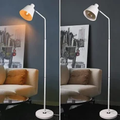 ZMH Lampadaire LED Vintage 166cm E27 Salon Chambre D'enfant Bureau