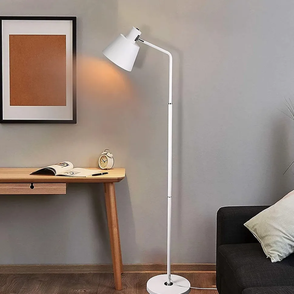 ZMH Lampadaire LED Vintage 166cm E27 Salon Chambre D'enfant Bureau