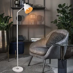 ZMH Lampadaire LED Vintage 166cm E27 Salon Chambre D'enfant Bureau