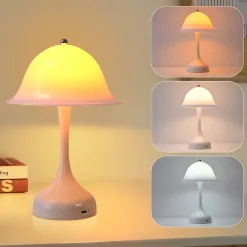 ZMH Lampe De Bureau LED Intensité Variable USB Rechargeable Pour Chambre