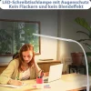 ZMH Lampe de Bureau LED Klemmbar - Éclairage Blanc Jour USB 5W pour Bureau