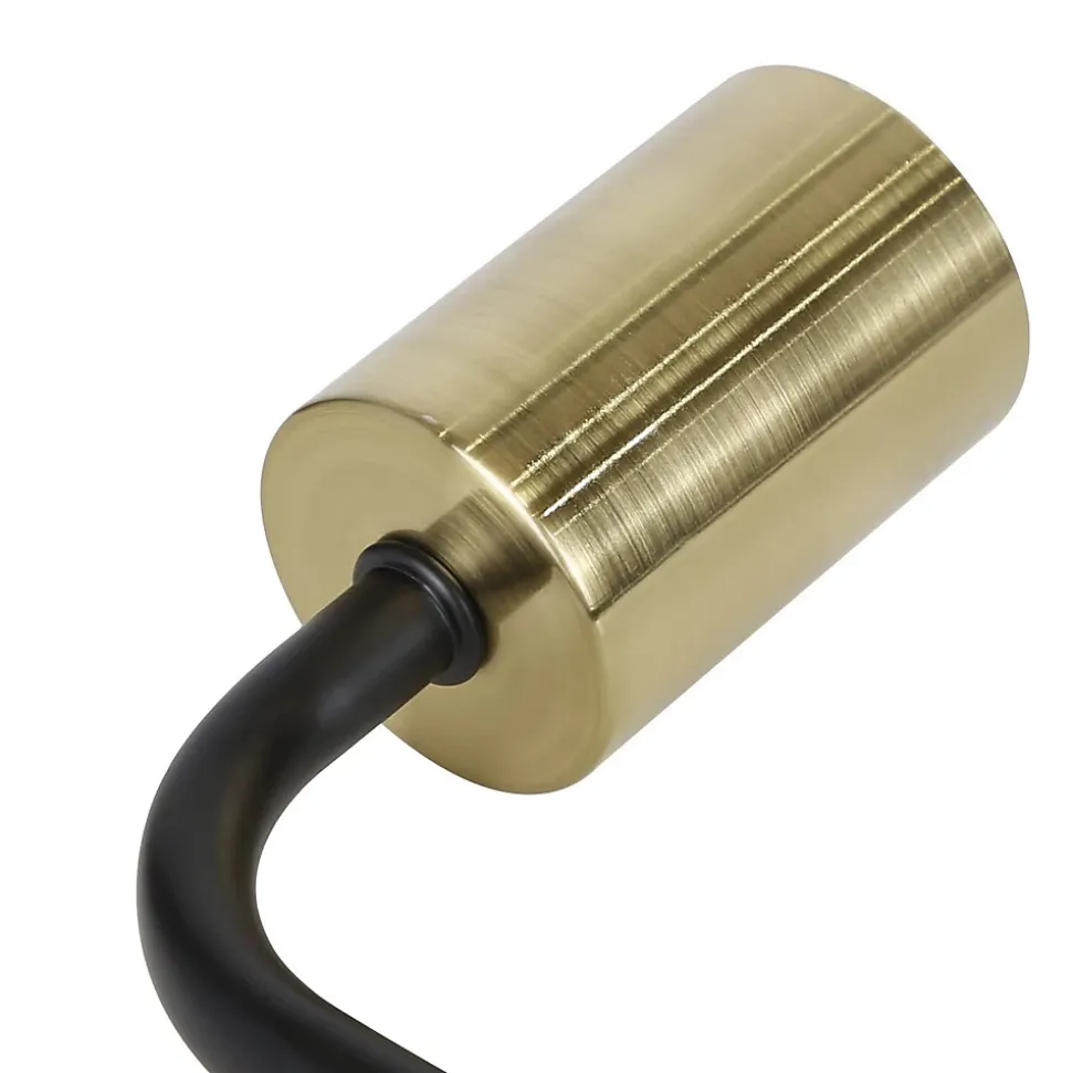 ZMH Lampe de Table Vintage Noir et Or E27 - Élégance et Polyvalence