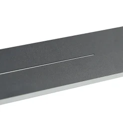 ZMH LED Applique 100 Cm Moderne Noir