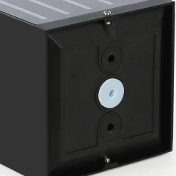 ZMH LED Applique 2 Pièces Murale 10w Noir Moderne Design 6000k Ip65