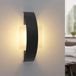 ZMH LED Applique Blanc Chaud Applique 6w Acrylique Moderne Nuit 23.5cm