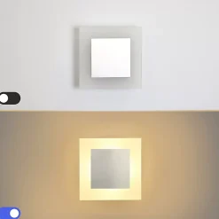 ZMH LED Applique Moderne Aluminium Chaud 3000k 6.8w