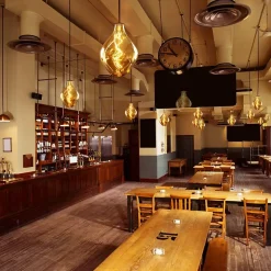 ZMH LED E27 3w 2200k Forme Irrégulière Vintage Blanc Chaud Doré Ambiance